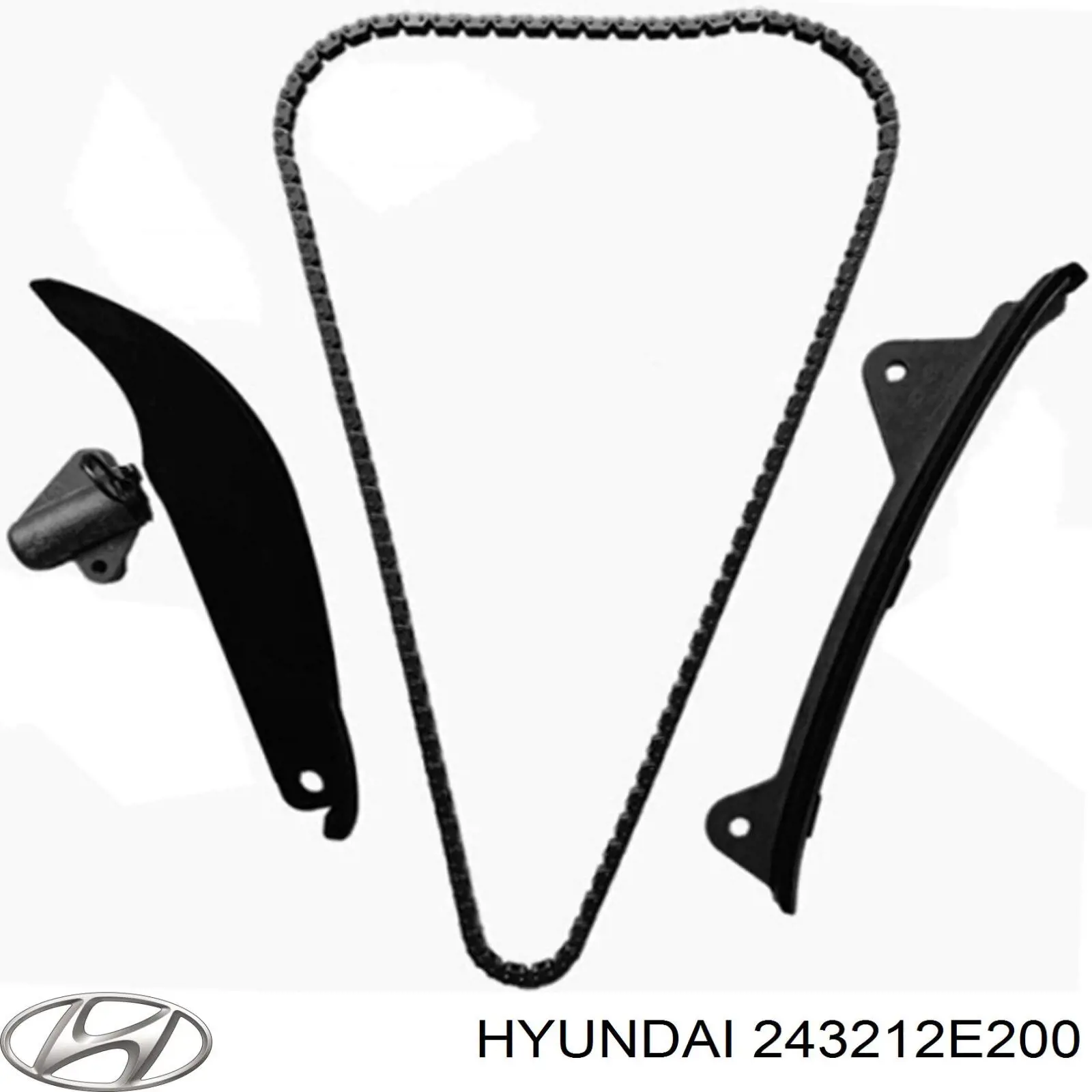 Ланцюг Hyundai/Kia 243212E200 ціна, від 28.78 USD