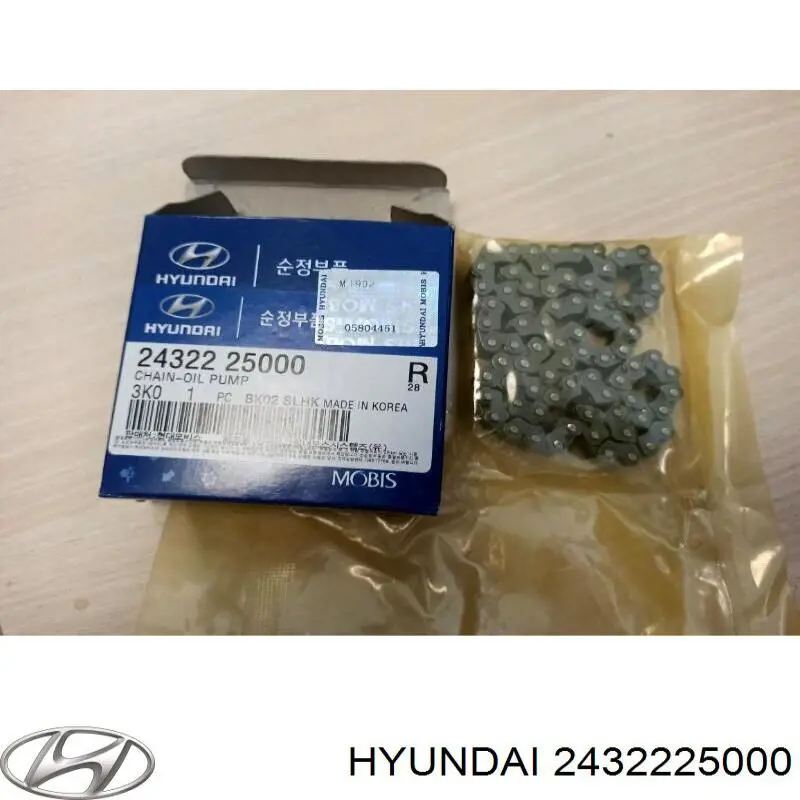Ланцюг приводу масляного насоса Raon 2432225000 ціна, від 16.57 USD