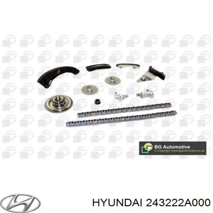 Зірка-шестерня приводу розподілвала двигуна Hyundai I20 (GB) (Хендай Ай 20)