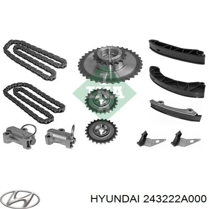 Купити 243222A000ZUHY Zuiko Шестерня фазорегулятора