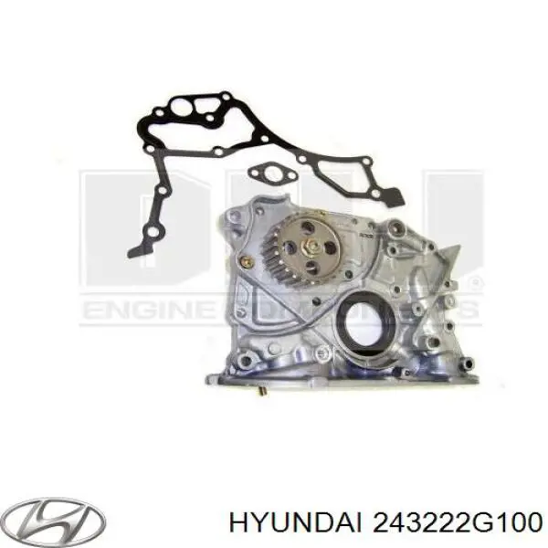 243222G100 Hyundai/Kia Ланцюг приводу масляного насоса