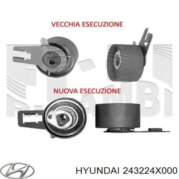 Ролик натяжителя ременя газорозподілу Hyundai/Kia 243224X000 ціна, від 26.33 USD