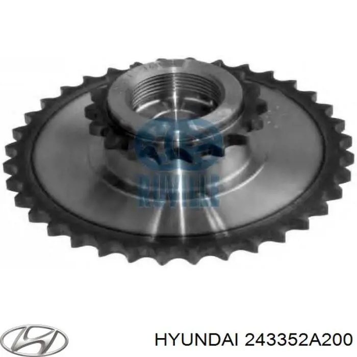 Шестерня приводу ПНВТ Hyundai/Kia 243352A200 ціна, від 26.35 USD
