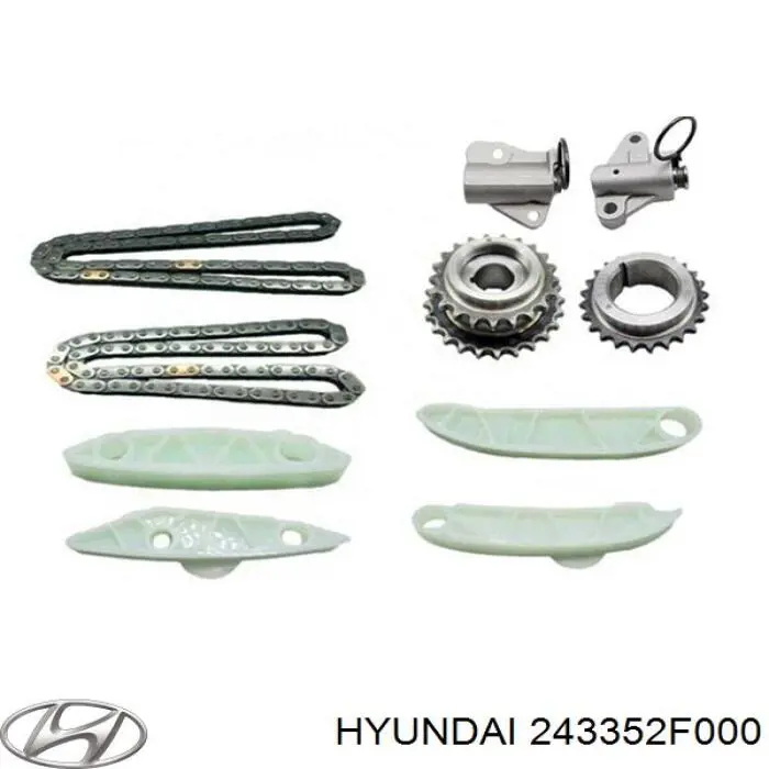 243352F000 Hyundai/Kia шестерня приводу пнвт