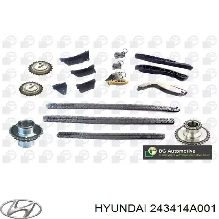 Зірка колінчастого вала Hyundai/Kia 243414A001 ціна, від 32.27 USD