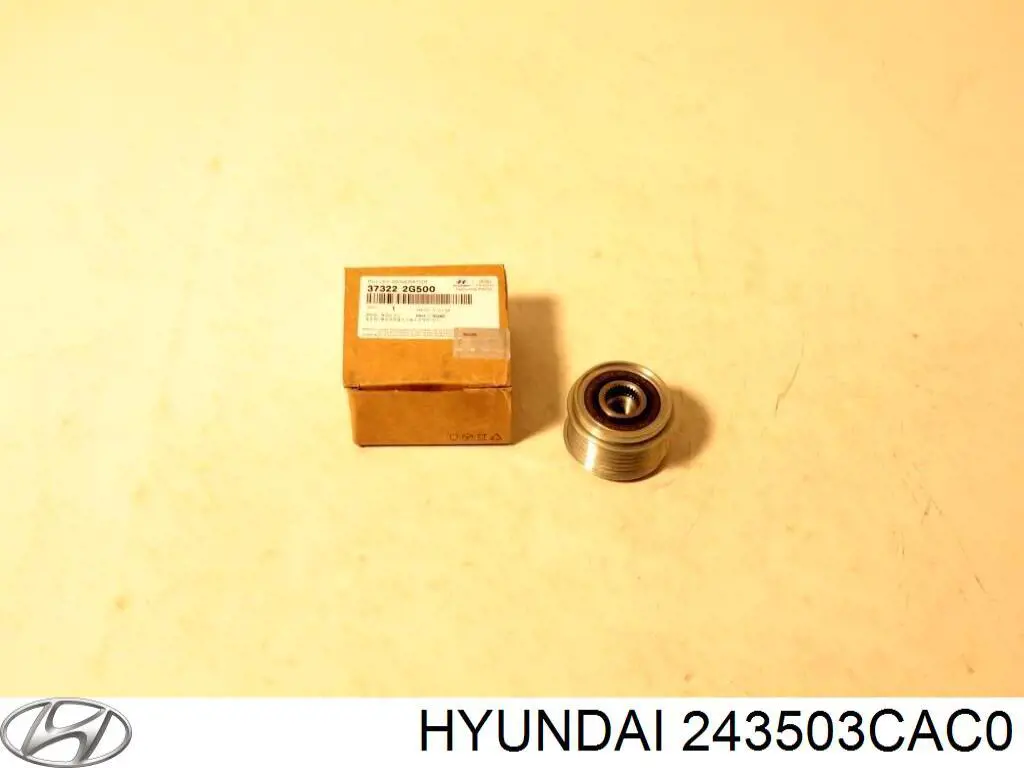 Зірка-шестерня розподільного валу двигуна, впускного Hyundai/Kia 243503CAC0