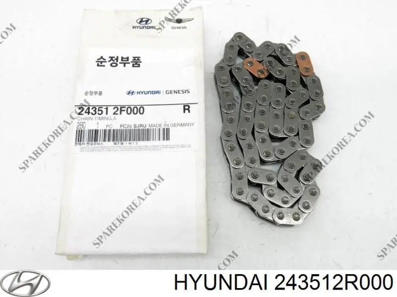 Купити 243512R000 Hyundai/Kia Ремінь газорозподільного механізму
