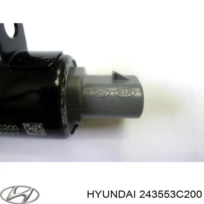 Клапан електромагнітний положення (фаз) розподільного валу, правий Hyundai IX55 (Хендай Іх55)