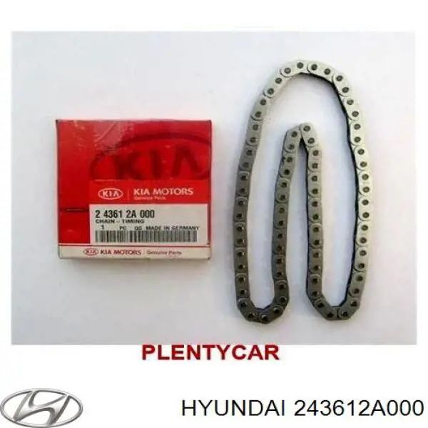 243612A000 Hyundai/Kia ланцюг маслянного насосу
