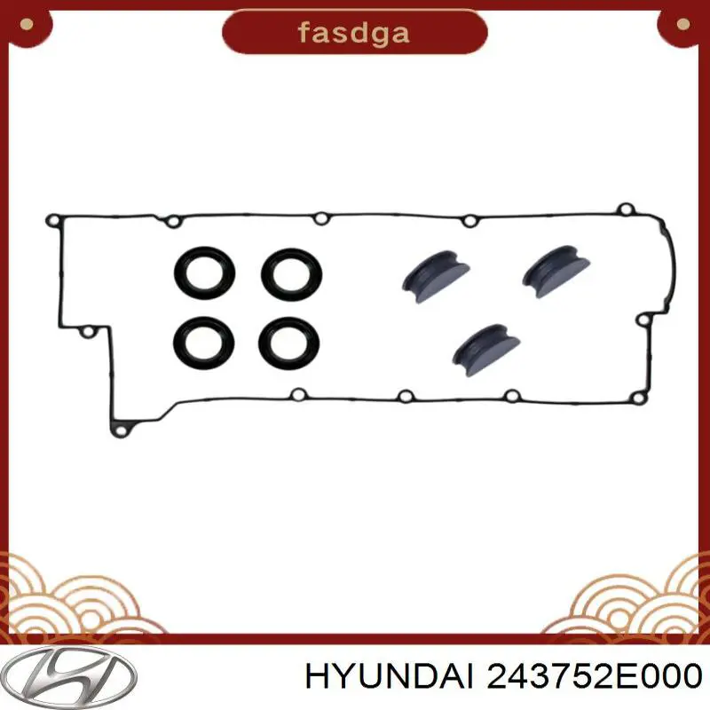 Клапан регулювання тиску масла Hyundai/Kia 243752E000