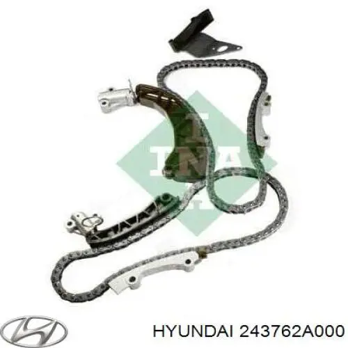 Купити 243762A000 Hyundai/Kia Черевик натягувача ланцюга ПНВТ