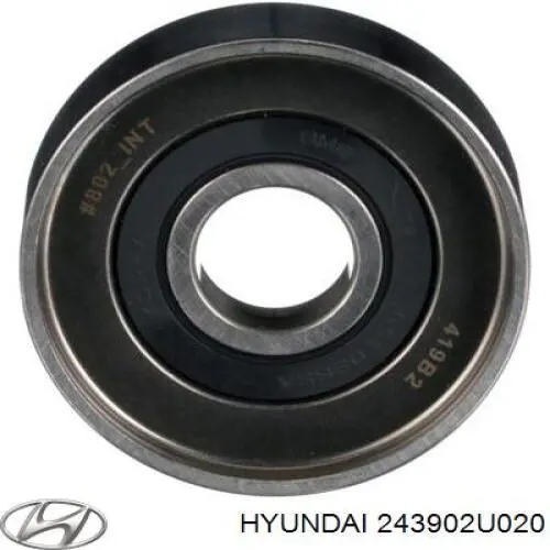 Ролик ременя ГРМ, паразитний 243902U020 Hyundai/Kia