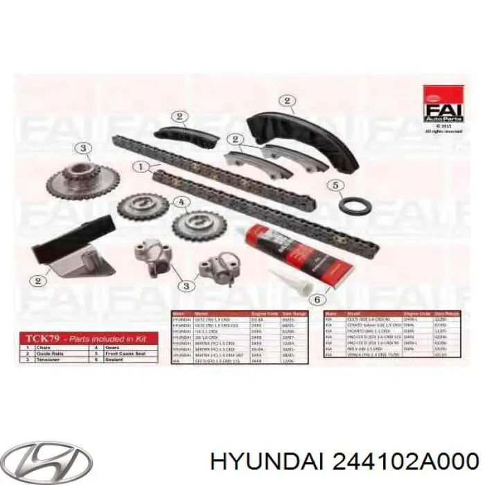 Натягувач ланцюга ГРМ T6703007INA Toko cars