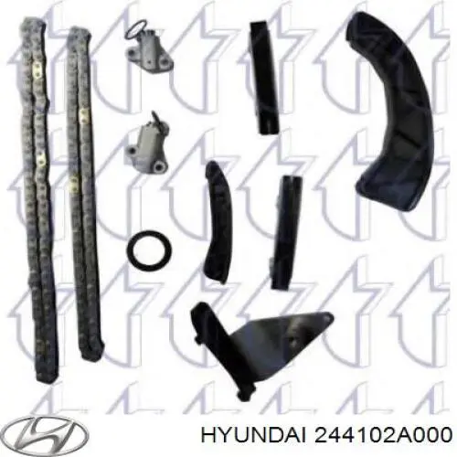 Натягувач ланцюга ГРМ Hyundai Elantra (XD) (Хендай Елантра)