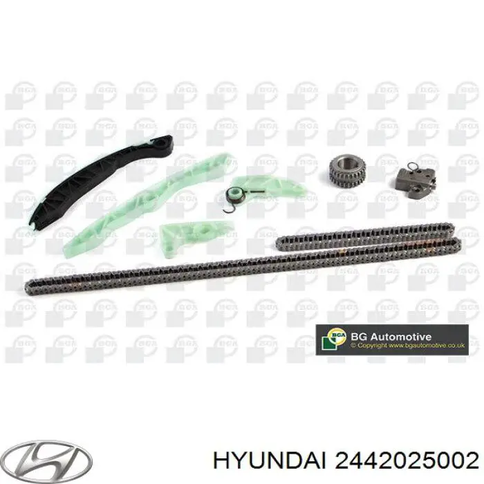 Башмак натягувача ланцюга ГРМ 2442025002 Hyundai/Kia
