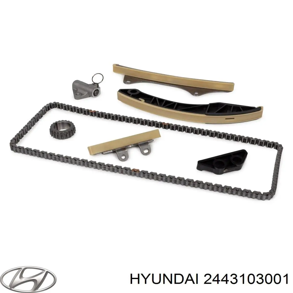 Заспокоювач ланцюга ГРМ Hyundai/Kia 2443103001 ціна, від 125.00 USD