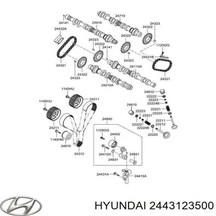  2443123500 Hyundai/Kia