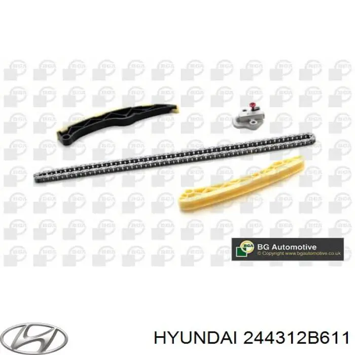 244312B611 Hyundai/Kia заспокоювач ланцюга грм