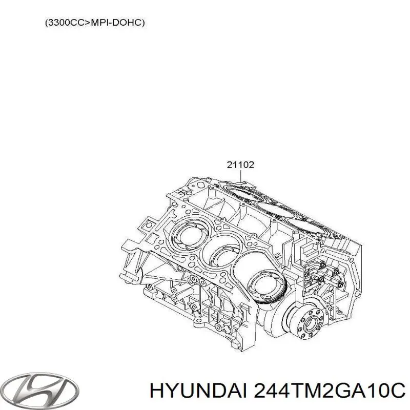  244TM2GA10C Hyundai/Kia