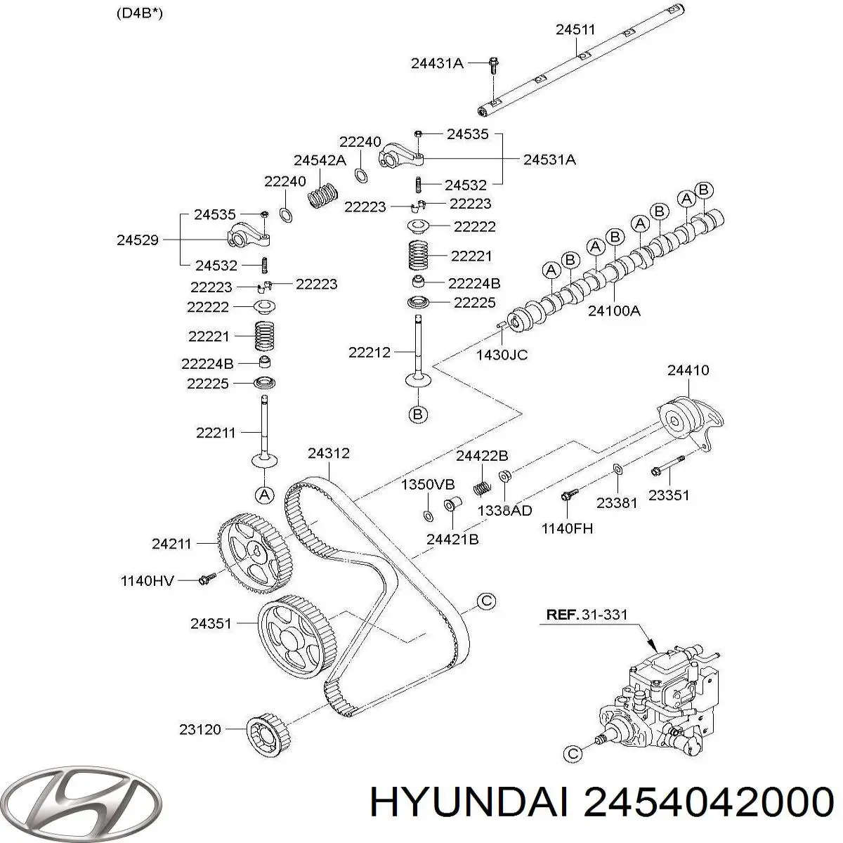  Hyundai/Kia 2214142000 ціна, від 2.79 USD