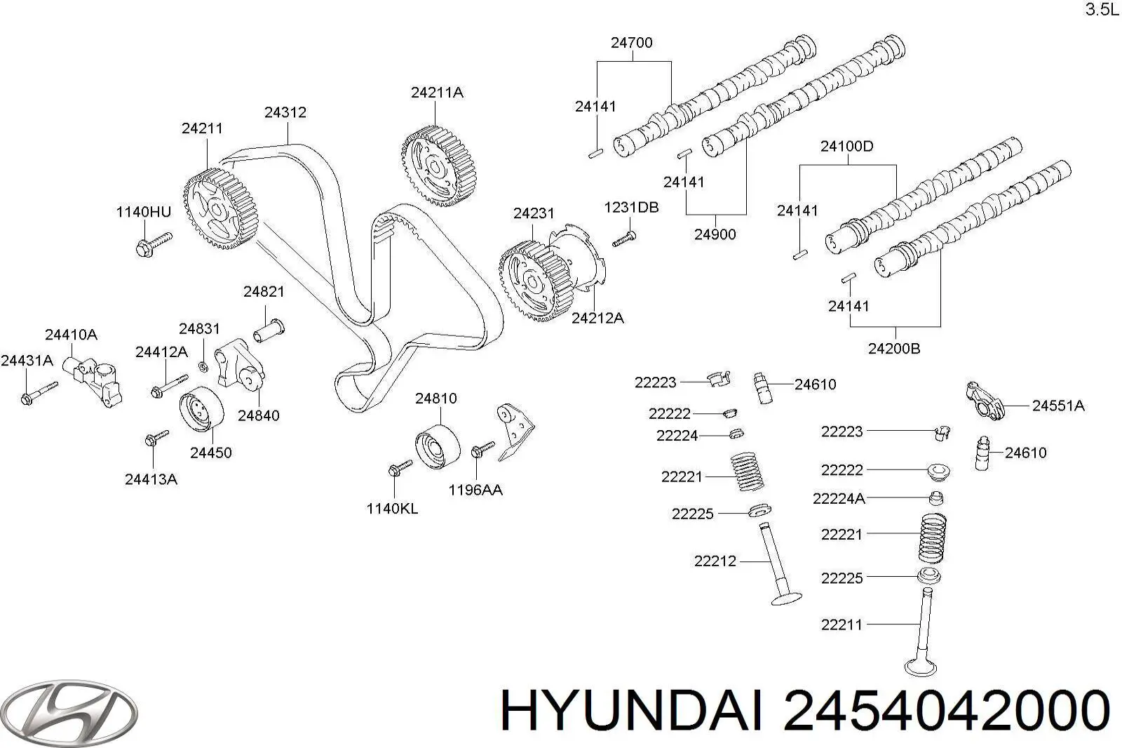  2454042001 Hyundai/Kia