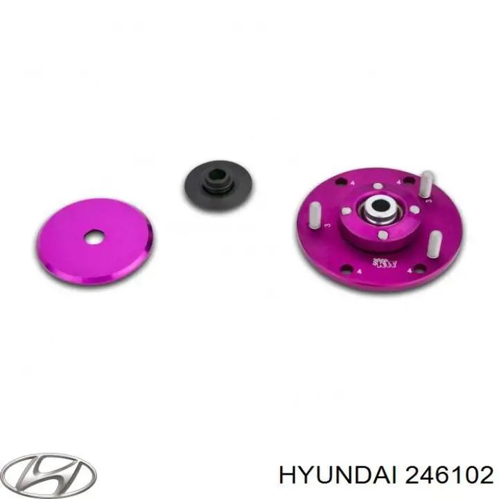 246102 Hyundai/Kia гідрокомпенсатор, гідроштовхач, штовхач клапанів