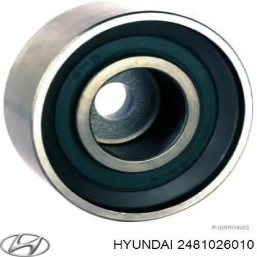 Ролик ременя ГРМ, паразитний Hyundai/Kia 2481026010 ціна, від 9.72 USD