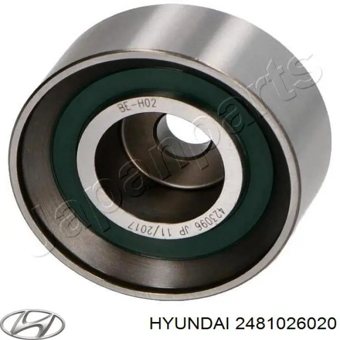 Ролик ременя ГРМ, паразитний Hyundai/Kia 2481026020 ціна, від 13.71 USD