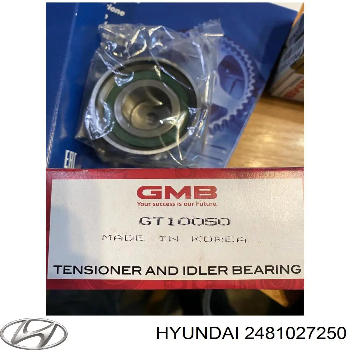2481027250 Hyundai/Kia Паразитний провідний ролик