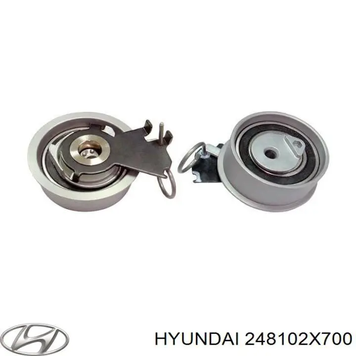 Ролик ременя ГРМ, паразитний Hyundai/Kia 248102X700 ціна, від 7.37 USD