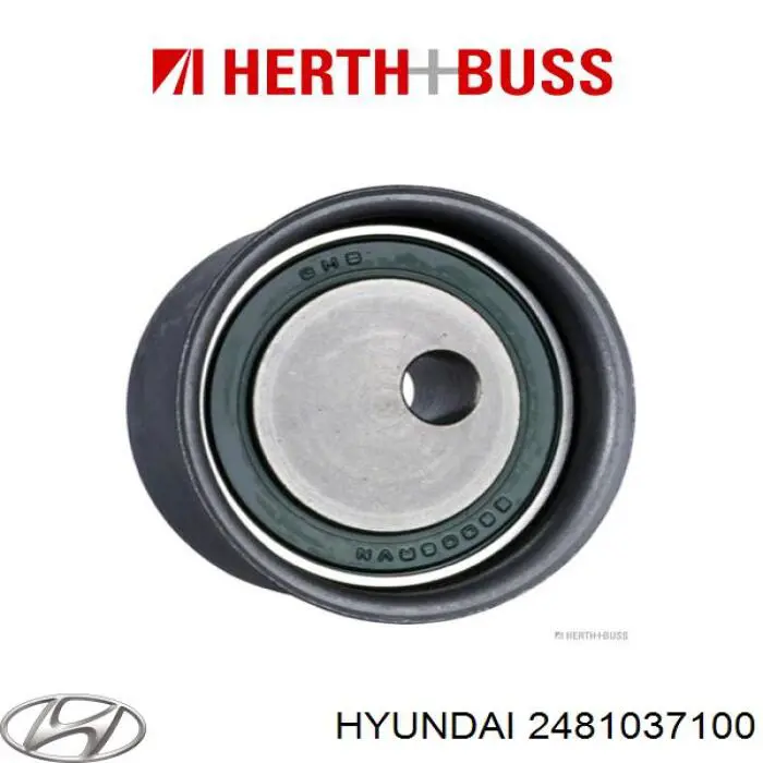 Ролик ременя ГРМ, паразитний Hyundai/Kia 2481037100 ціна, від 10.13 USD
