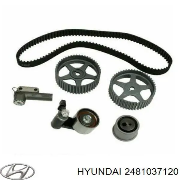 2481037120 Hyundai/Kia Паразитний провідний ролик