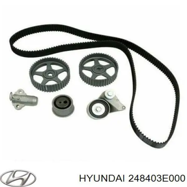 Ролик натяжителя ременя газорозподілу Hyundai/Kia 248403E000 ціна, від 29.77 USD