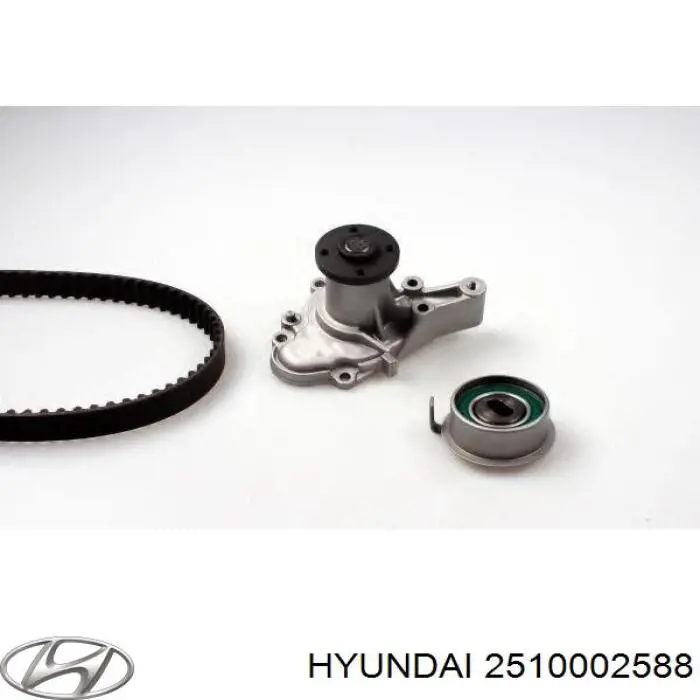 2510002588 Hyundai/Kia помпа водяна, (насос охолодження)