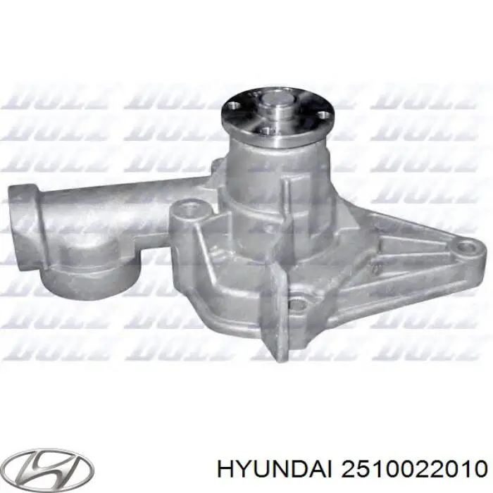 Помпа охолодження Hyundai/Kia 2510022010 ціна, від 19.65 USD
