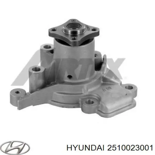 2510023001 Hyundai/Kia помпа водяна, (насос охолодження)