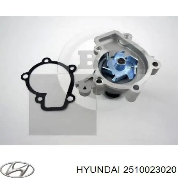 2510023020 Hyundai/Kia помпа водяна, (насос охолодження)