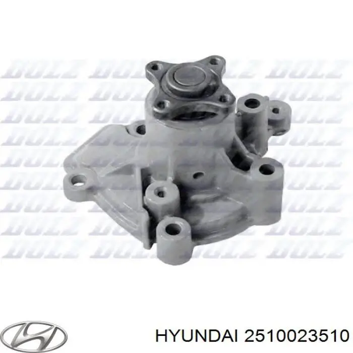 2510023510 Hyundai/Kia помпа водяна, (насос охолодження)