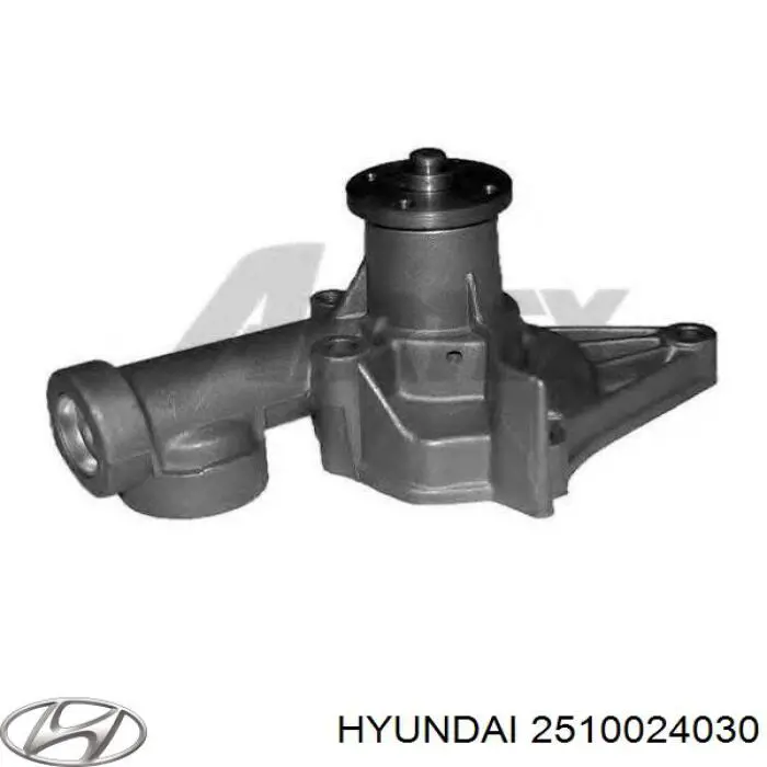 2510024030 Hyundai/Kia помпа водяна, (насос охолодження)