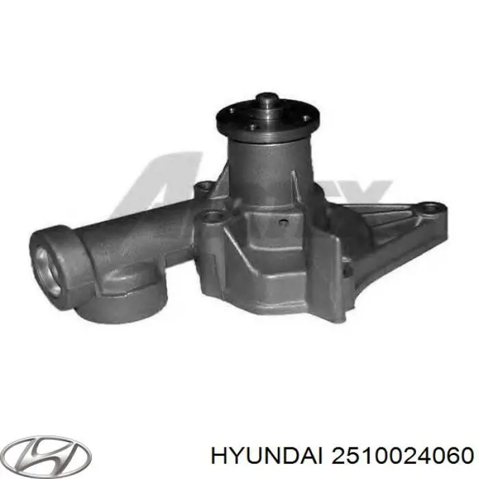 2510024060 Hyundai/Kia помпа водяна, (насос охолодження)