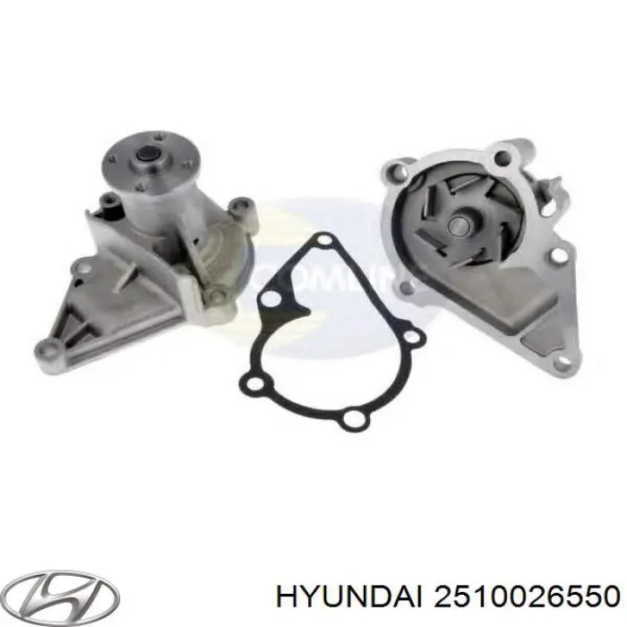 Купити 2510026550 Hyundai/Kia Насос охолоджуючої рідини