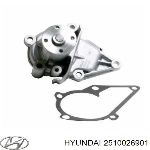 Помпа охолодження Hyundai/Kia 2510026901 ціна, від 23.23 USD