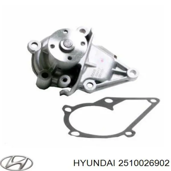 2510026902 Hyundai/Kia помпа водяна, (насос охолодження)