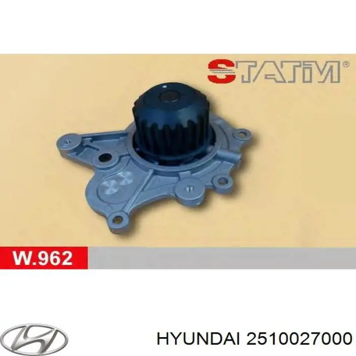 Помпа 2510027000 Hyundai/Kia