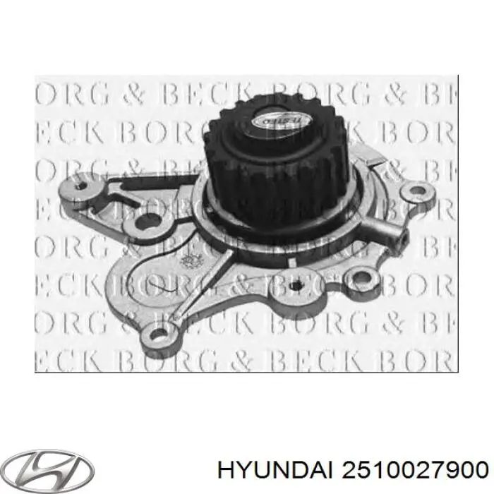 Помпа охолодження Hyundai/Kia 2510027900 ціна, від 35.30 USD