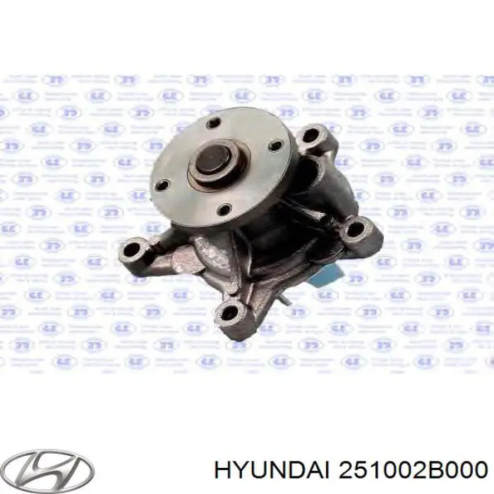 Помпа охолодження Hyundai/Kia 251002B000 ціна, від 24.07 USD