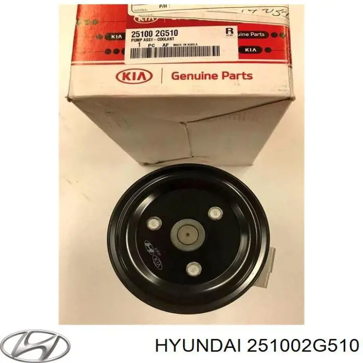Купити 251002G510 Hyundai/Kia Помпа водяна (насос) охолодження, в зборі з корпусом