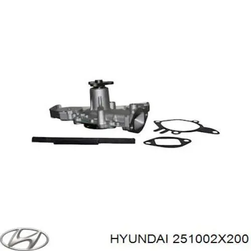 Купити 251002X200 Hyundai/Kia Насос охолоджуючої рідини