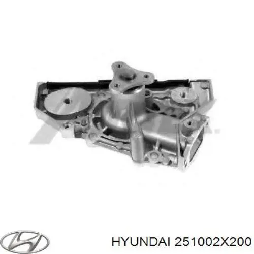 251002X200 Hyundai/Kia помпа водяна, (насос охолодження)