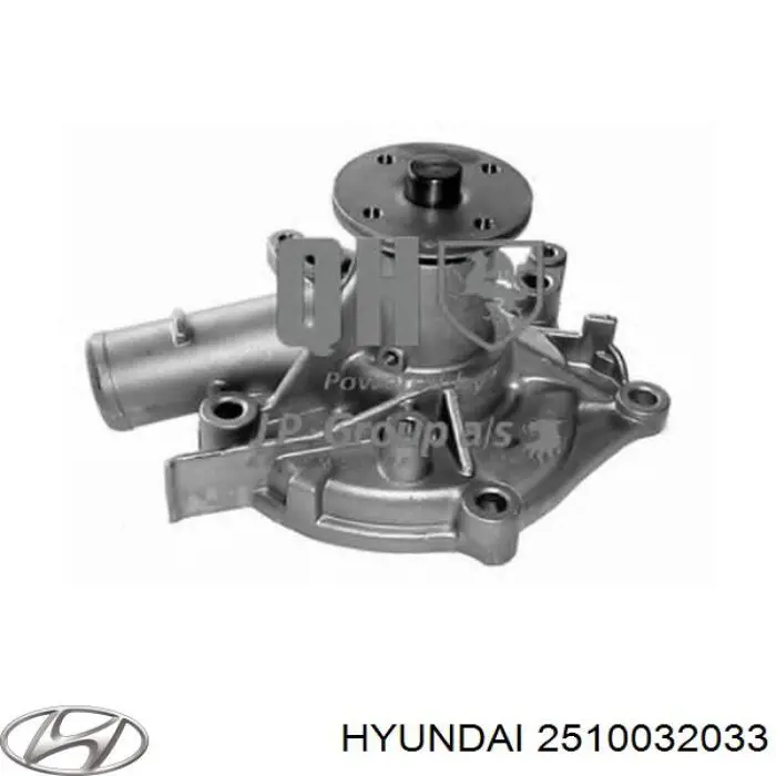 Помпа охолодження Hyundai/Kia 2510032033 ціна, від 21.68 USD